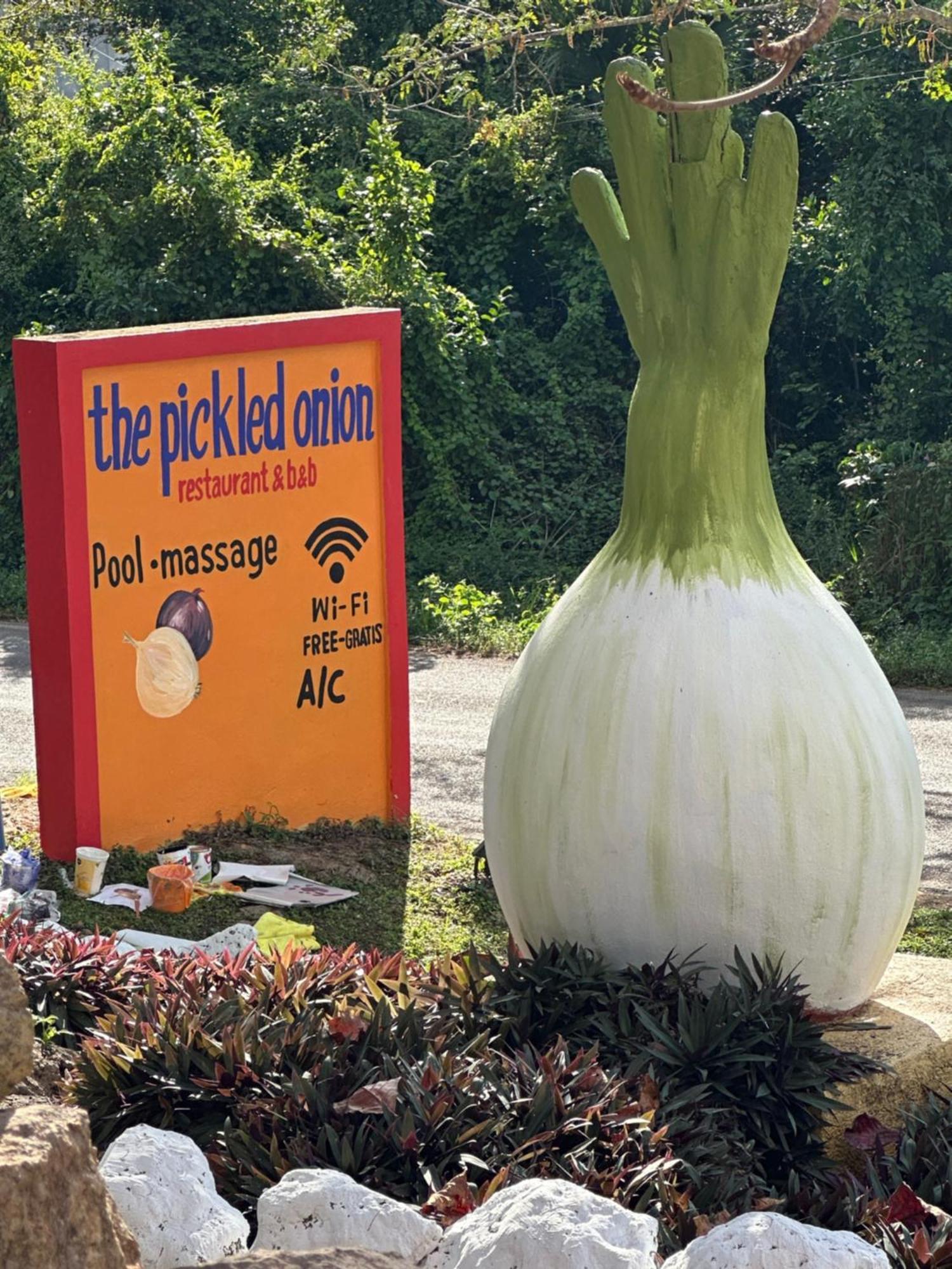 Santa Elena The Pickled Onion B&B And Restaurant Uxmal المظهر الخارجي الصورة