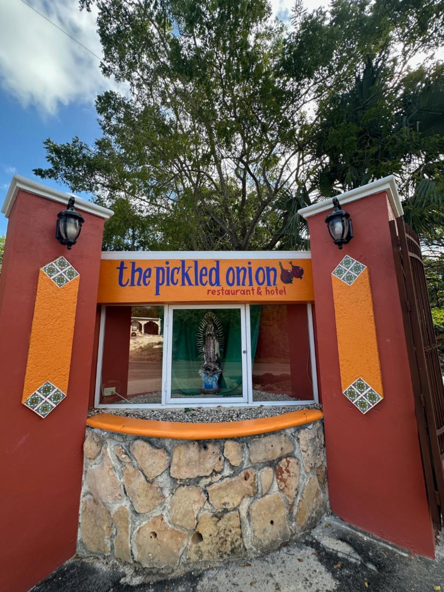 Santa Elena The Pickled Onion B&B And Restaurant Uxmal المظهر الخارجي الصورة