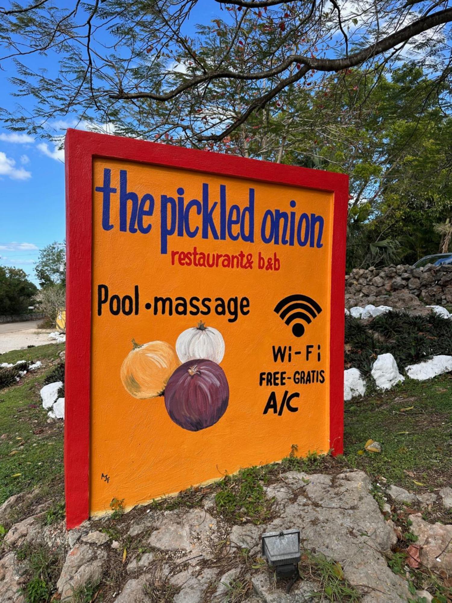 Santa Elena The Pickled Onion B&B And Restaurant Uxmal المظهر الخارجي الصورة
